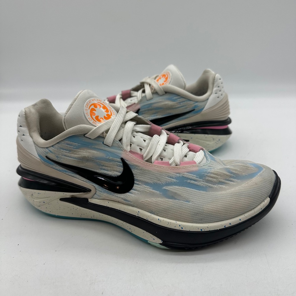 Nike FN0234-104 Women Size 10 Air Zoom GT Cut 2 Sail Pink Spell Basketball Shoes